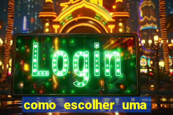 como escolher uma boa cartela de bingo